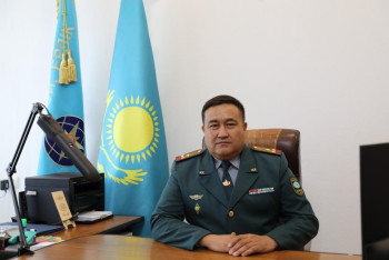 Фотография к новости: Назначен новый начальник ДЧС Карагандинской области