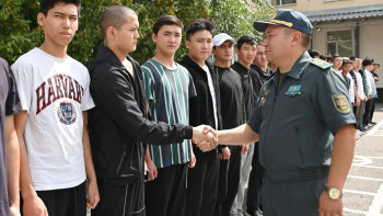 Фотография к новости: Свыше 20 тысяч призывников пополнят ряды Вооруженных сил Казахстана