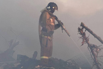 Фотография к новости: Нет проверок и контроля: мусорный полигон Астаны превратился в "бомбу" замедленного действия