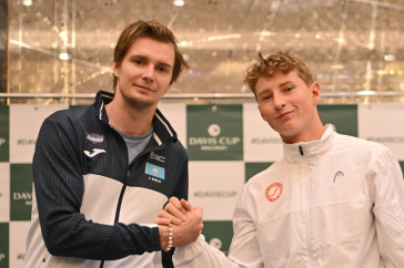 Фотография к новости: "Особенная атмосфера" - Александр Бублик о матчах Кубка Дэвиса в Астане