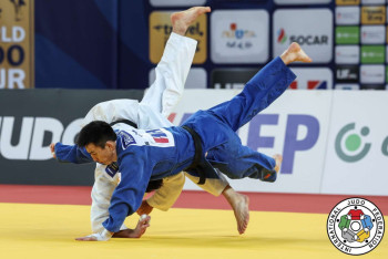 Фотография к новости: Два "золота" завоевал Казахстан на Гран-при по дзюдо в Хорватии