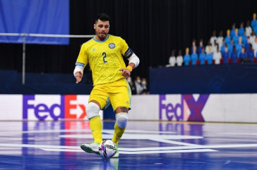 Фотография к новости: Казахстан сыграл вничью с Испанией на чемпионате мира по футзалу