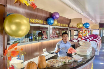 Фотография к новости: Вагоны-буфеты появились в электропоездах КТЖ