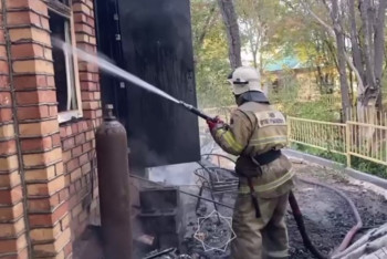 Фотография к новости: Пожар в зоне отдыха потушили в Алматинской области