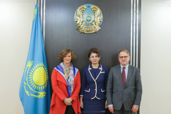 Фотография к новости: Казахстан и Лувр разрабатывают алгоритм научно-исследовательского сотрудничества