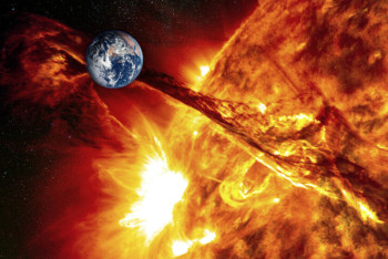 Фотография к новости: Магнитная буря началась на Земле