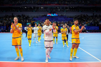 Фотография к новости: Сборная Казахстана пробилась в четвертьфинал чемпионата мира по футзалу