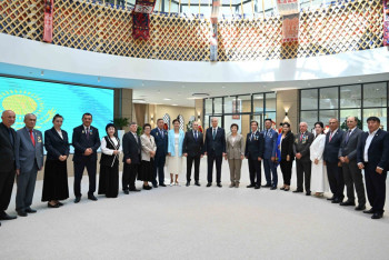 Фотография к новости: Президент встретился с представителями общественности Туркестанской области