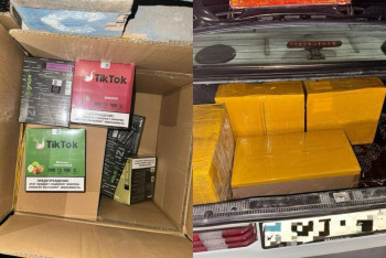 Фотография к новости: Вейпы на 10 млн тенге изъяла полиция в Караганде