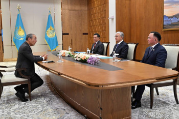 Фотография к новости: Токаев принял президента Европейской комиссии по эффективности правосудия