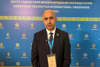 Фотография к новости: Казахстанцы приняли правильное решение - международный наблюдатель Азер Бадамов