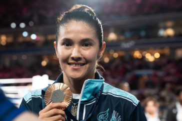 Фотография к новости: Назым Кызайбай стала капитаном сборной Казахстана по боксу