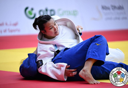 Фотография к новости: Назгуль Маратова завоевала "бронзу" Grand Slam по дзюдо в ОАЭ