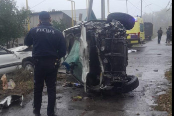 Фотография к новости: Пешеход стал жертвой столкновения двух авто в Текели