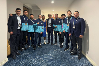 Фотография к новости: Головкин выступил на открытии первого чемпионата мира по боксу U19 World Boxing в США