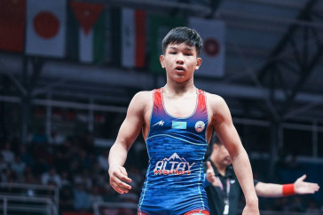 Фотография к новости: Вольник Алан Оралбек остановился в шаге от "бронзы" в Албании