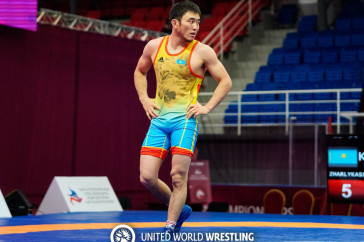 Фотография к новости: Казахстанский борец пробился в полуфинал чемпионата мира