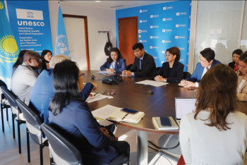 Фотография к новости: Совместные с ЮНЕСКО проекты являются приоритетными для нас - Аида Балаева