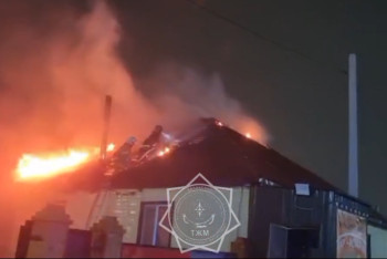 Фотография к новости: Пожарные предотвратили взрыв кислородных баллонов в Астане