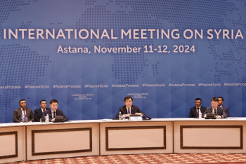 Фотография к новости: Представители Ирана, России и Турции выступили с заявлением после встречи в Астане