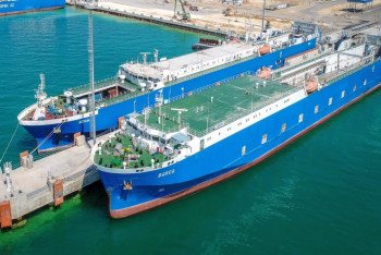 Фотография к новости: Новый зерновой терминал открылся в порту Курык в Мангистауской области