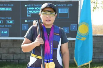 Фотография к новости: Казахстанка заняла первую строчку в рейтинге Азиатской стрелковой конфедерации