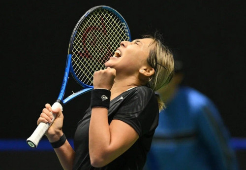 Фотография к новости: Зарина Дияс выиграла первый матч против Южной Кореи в Астане