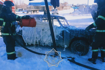 Фотография к новости: Гараж с автомобилем чуть не взлетели на воздух в Абайской области