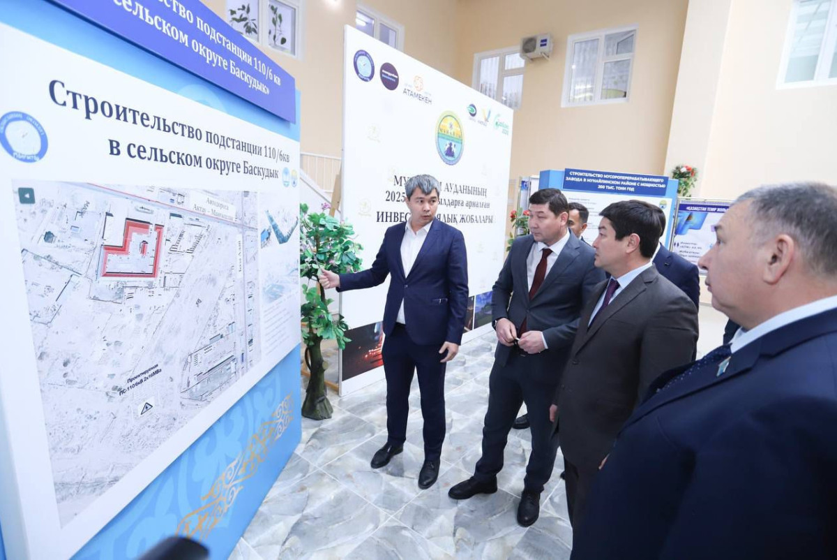  Пресс-служба акима Мангистауской области.