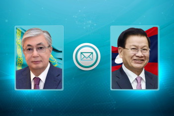 Фотография к новости: Токаев поздравил президента и народ Лаоса с Днём независимости