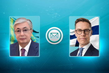 Фотография к новости: Токаев пожелал народу Финляндии благополучия в День Независимости