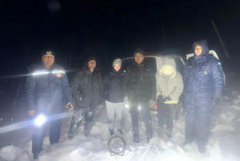 Фотография к новости: Заблудившихся на Чёртовом озере туристов нашли с помощью дрона с тепловизором