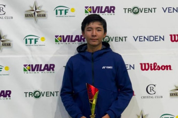 Фотография к новости: Зангар Нурланулы выиграл третий трофей ITF