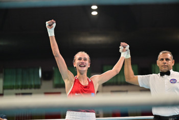 Фотография к новости: Казахстан завоевал первое "золото" на ЧА-2024 по боксу