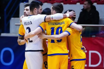 Фотография к новости: Казахстан победил в отборе на Евро-2026 по футзалу