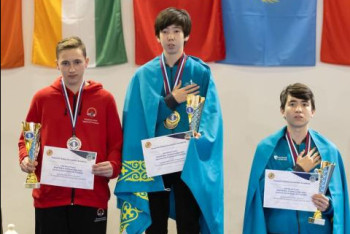 Фотография к новости: Две золотые медали завоевали на ЧМ юные шахматисты Казахстана