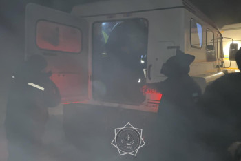 Фотография к новости: 26 грузовиков попали в снежный занос в Жетысу