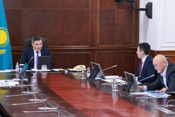 Фотография к новости: Олжас Бектенов провёл заседание Совета директоров фонда "Самрук-Қазына"