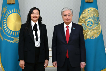 Фотография к новости: Токаеву рассказали о развитии гимнастики в Казахстане