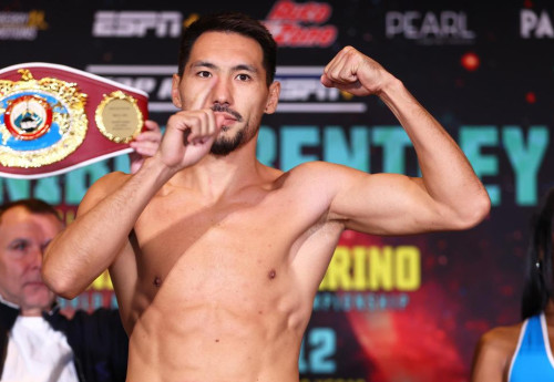 Фотография к новости: Президент WBC приблизил Жанибека Алимханулы к третьему титулу