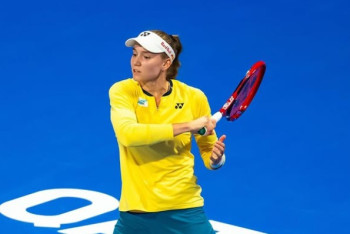 Фотография к новости: Елена Рыбакина выиграла титул на турнире в ОАЭ