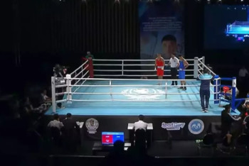 Фотография к новости: Стали известны все полуфинальные пары чемпионата Казахстана по боксу