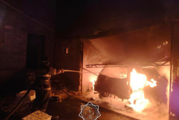 Фотография к новости: Пожар в доме ликвидировали в Алматинской области