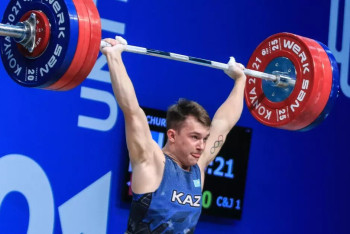 Фотография к новости: Казахстан победил на Чемпионате Азии среди юниоров по тяжёлой атлетике