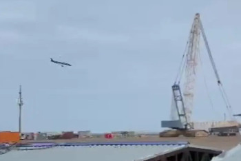 Фотография к новости: Пассажирский самолёт потерпел крушение близ Актау