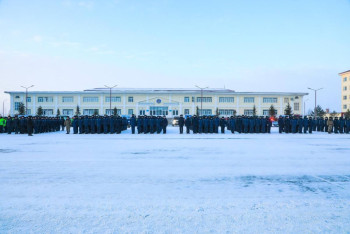 Фотография к новости: Полицейские Астаны перешли на усиленный режим несения службы