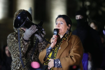 Фотография к новости: Саломе Зурабишвили покинула президентский дворец в Тбилиси