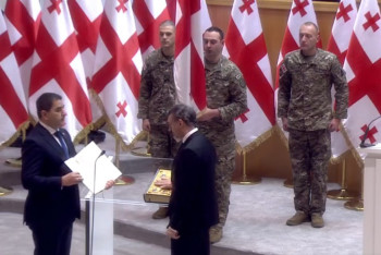 Фотография к новости: Михаил Кавелашвили вступил в должность президента Грузии