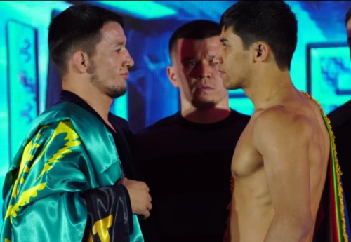 Фотография к новости: Боец из Казахстана одолел непобеждённого узбекистанского файтера в Ташкенте