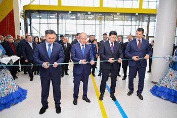 Фотография к новости: "КазМунайГаз" построил новый спортивный комплекс для жителей Уральска